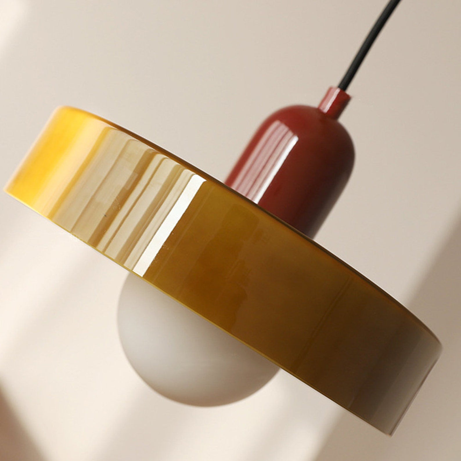 NordicGlass | Skandinavische Pendelleuchte | Hochwertiges Glasdesign | Warmes, diffuses Licht