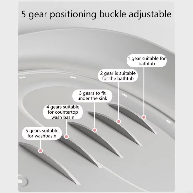 Nuvovia | Baby-Badewannenhalter | Ergonomisch & Sicher | 3-fach Verstellbar