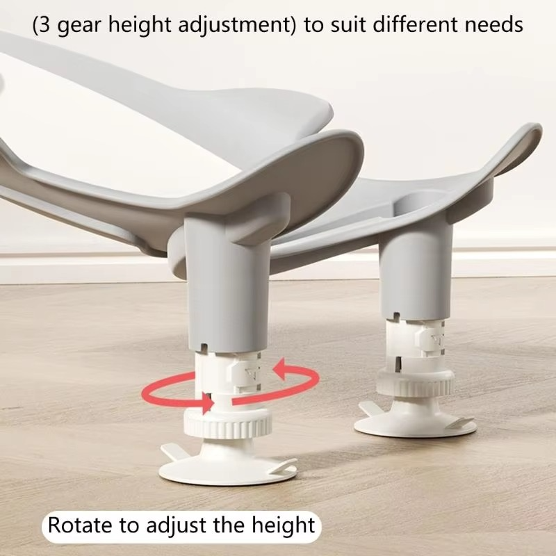 Nuvovia | Baby-Badewannenhalter | Ergonomisch & Sicher | 3-fach Verstellbar