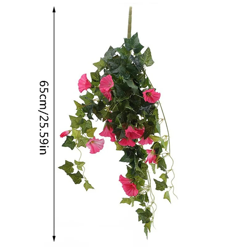 Realistische, UV-beständige künstliche Prunkwinde – Eine kaufen, eine gratis dazu!