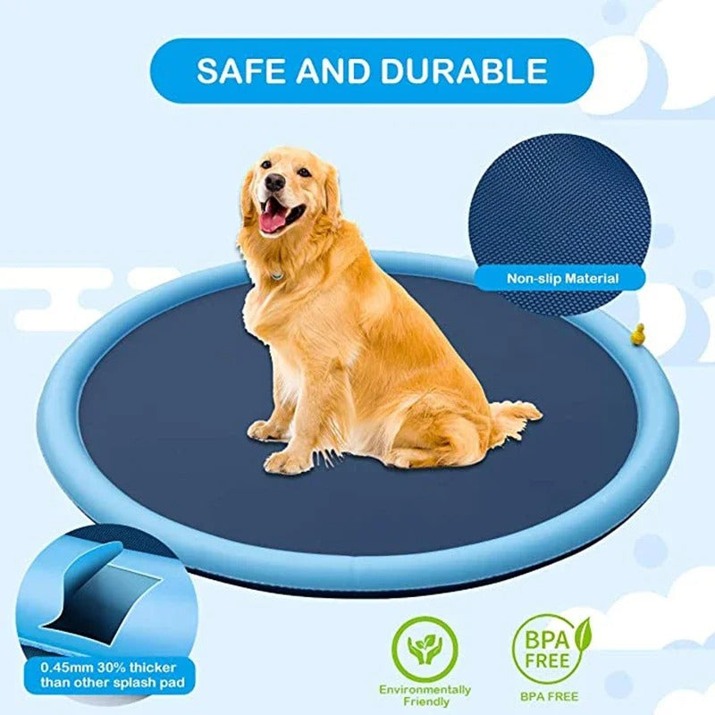 PawSplash™ - Aufblasbare Wasserliege Pad