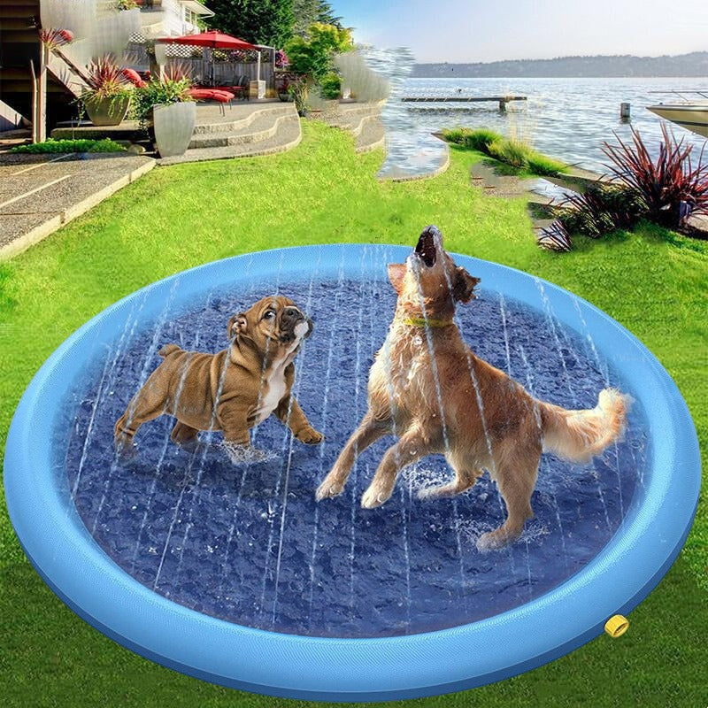PawSplash™ - Aufblasbare Wasserliege Pad
