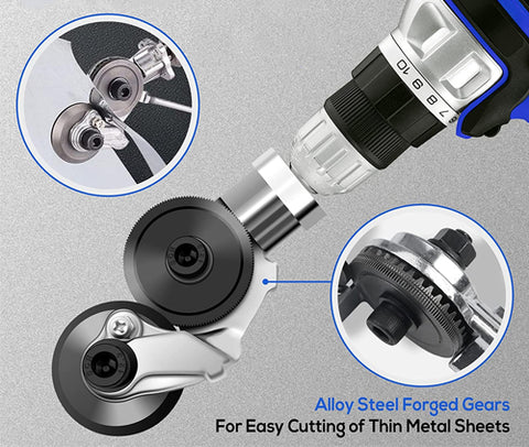 Elektrische Bohrmaschinen-Schere – Verwandelt Ihre Bohrmaschine in eine leistungsstarke Schere!
