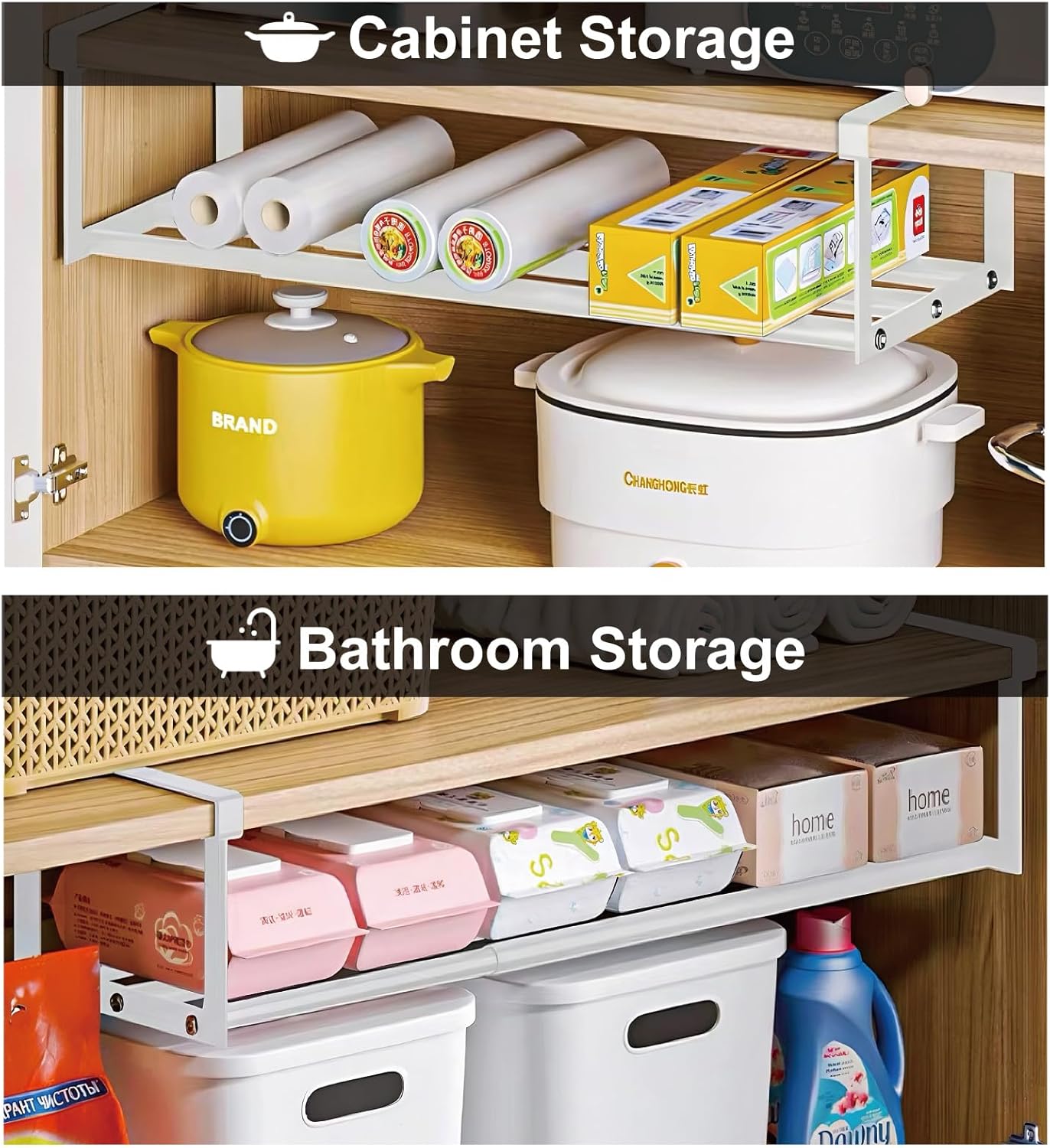 Shelfy™ - Multifunktionales Schrank-Teleskopschiene