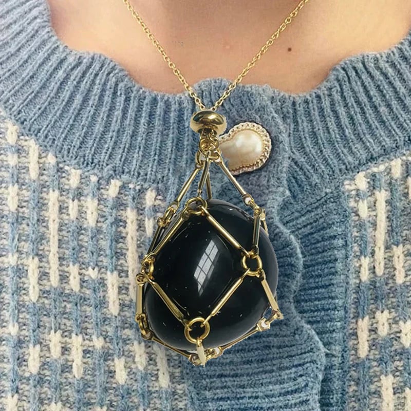 AuraPulse™ Halskette – Tägliche Ruhe, Selbstbewusstsein und magnetische Energie erleben