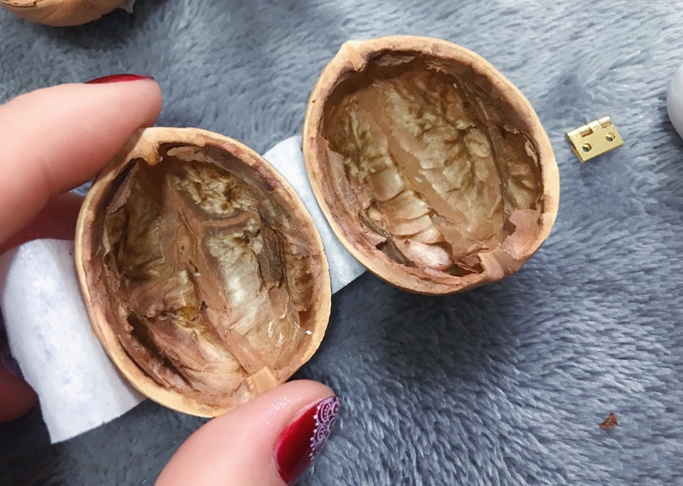 WalnutCharm - Handgemachtes Walnussschalen-Puppenhaus | 50% RABATT