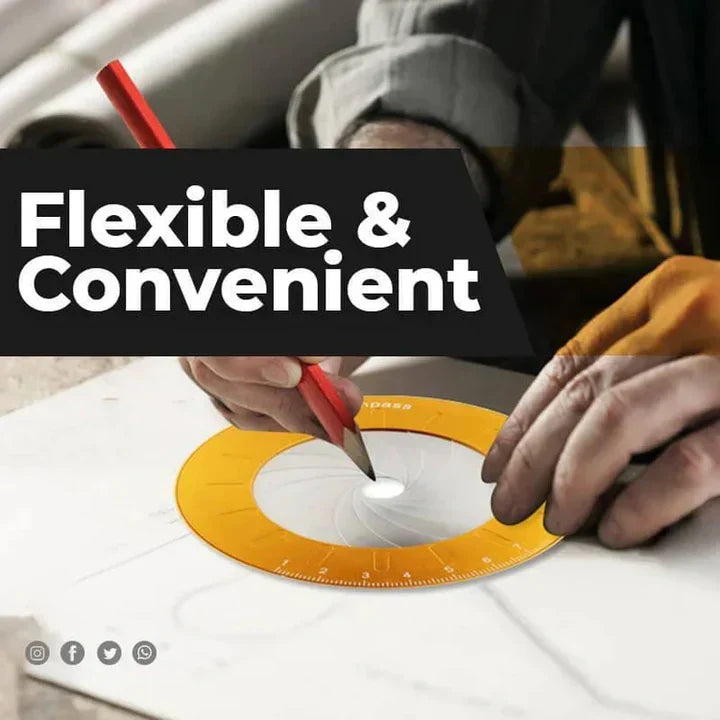 CircleMaster - Verstellbares Kreiszeichenwerkzeug