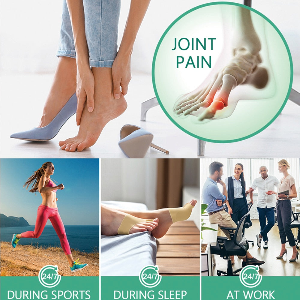 BuniAlign™ | Zehentrenner und Ballenorthesen für Fußkorrektur und Komfort (1+1 GRATIS!)