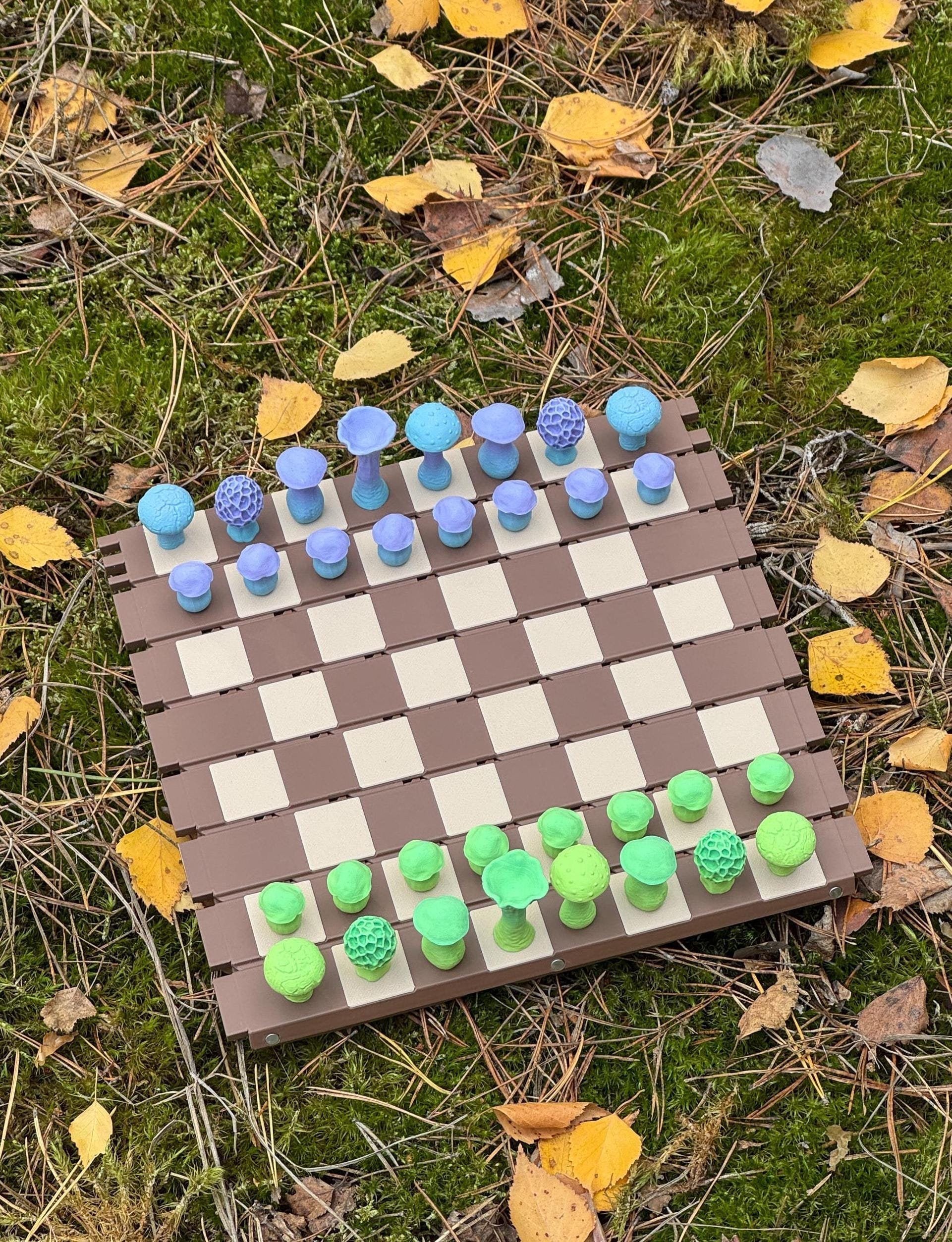 FairyChess⢠- Magnetische Waldpilze Schach
