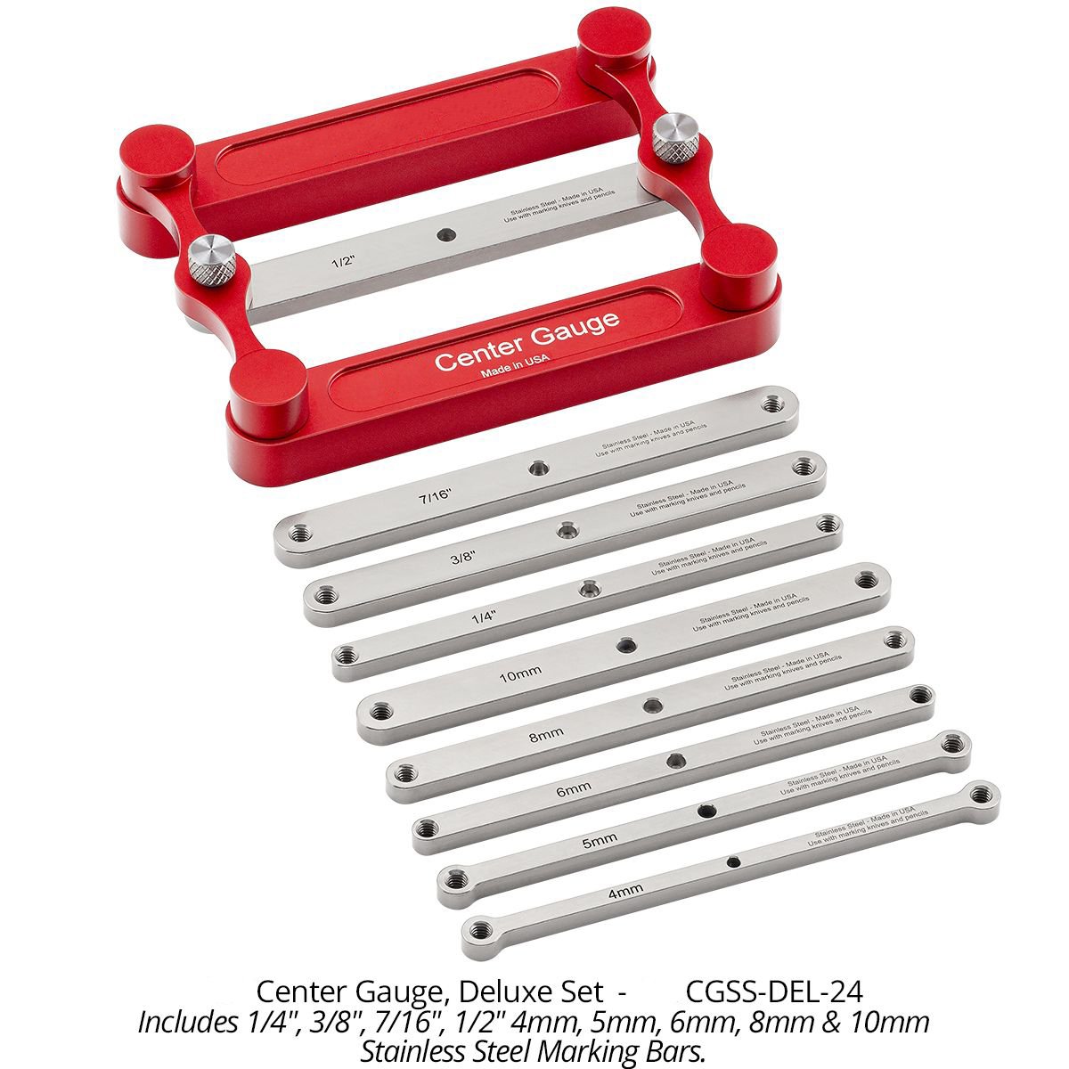 PrecisionMark™ Zentrieranschlag — Perfekte Nagelverbindungen jedes Mal ohne Aufwand (3 Stück)