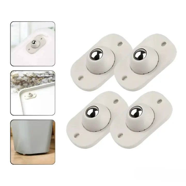 SwiftRoll™ Selbstklebende Schwenkräder — Müheloses Heben schwerer Lasten leicht gemacht