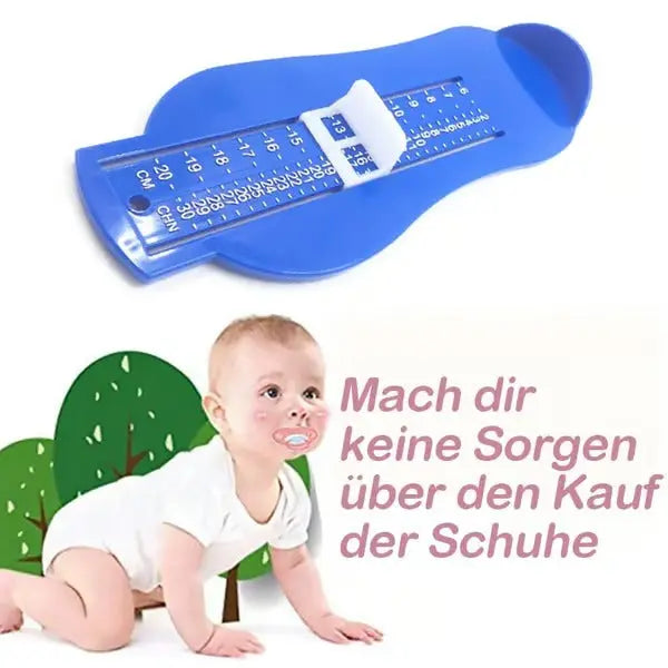 GlideStep™ Baby Fußmessgerät – Perfekte Passformen schnell messen und jeden Wachstumsschritt schätzen