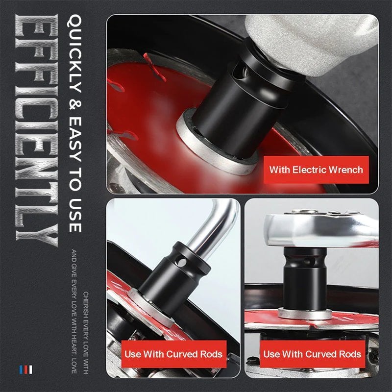 TorqueMaster™ Steckschlüssel — Widerstandsfähige Schrauben mit sofortiger Kraft und Griff meistern