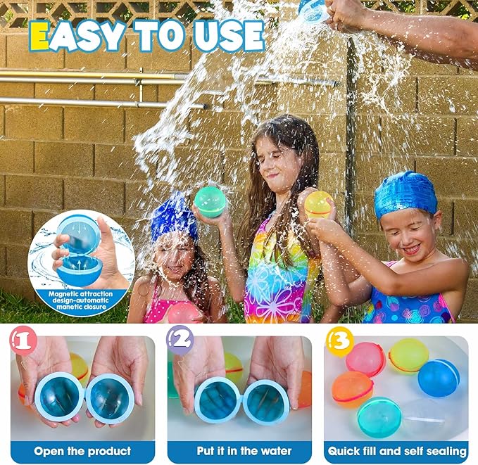 Die Original BioBalloons™ - Wiederverwendbare Wasserballons