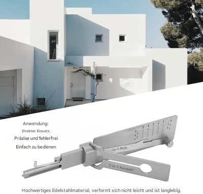 StealthKey™ — Öffne jedes Schloss schnell mit Laserpräzision und felsenfester Kontrolle