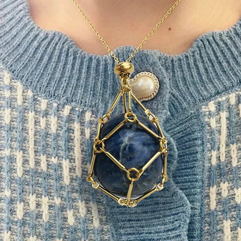 AuraPulse™ Halskette – Tägliche Ruhe, Selbstbewusstsein und magnetische Energie erleben