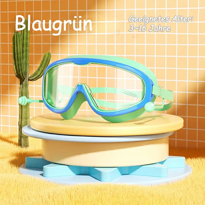 Kinder Schwimmbrille | HD-Panorama Sicht | UV-Schutz & Beschlagfrei