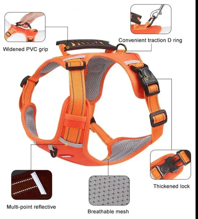 PawSecure - Anti-Zug-Hundegeschirr | 50% RABATT