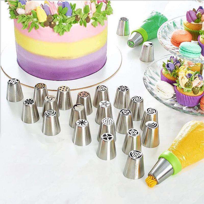 SilverCraft™ Piping Meister Set — Erstellen Sie atemberaubende Kuchen, die alle Blicke auf sich ziehen