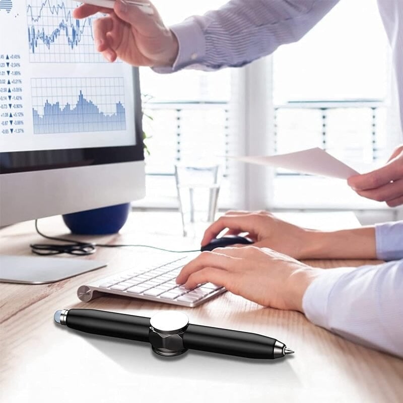 NovaSpin™ Trifecta Stift — Beruhigen Sie Ihren Geist, Konzentrieren Sie sich wie nie zuvor, Schreiben Sie luxuriös