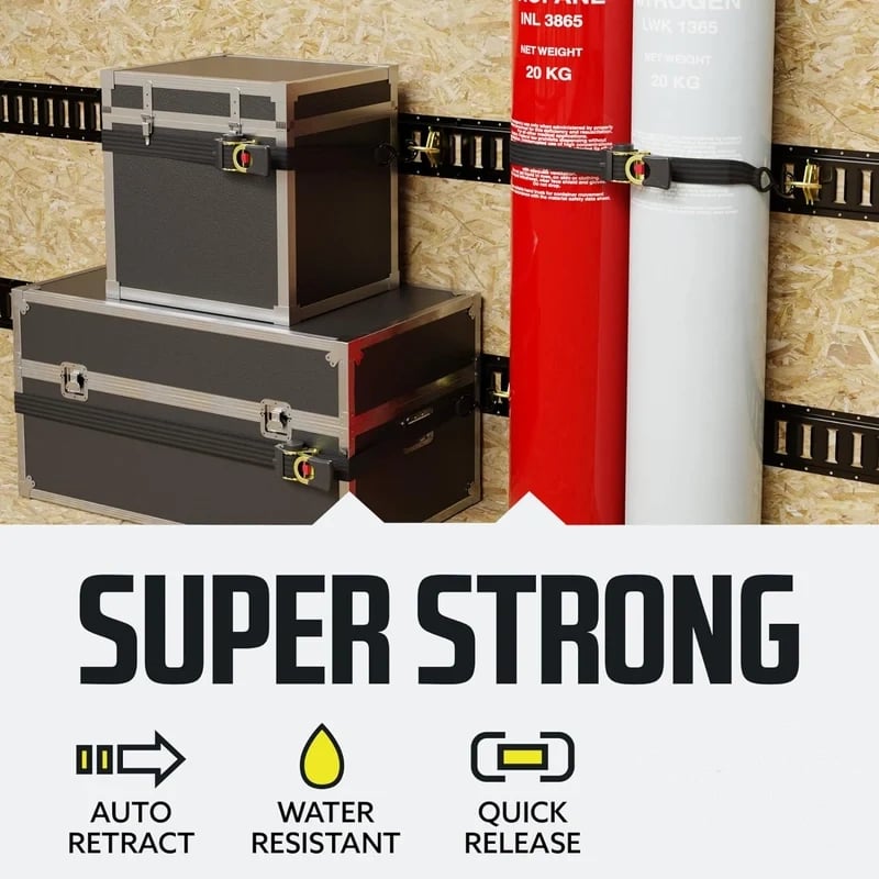 Strapify™ - Rückziehbarer Auto-Ratschenriemen mit unitmotor