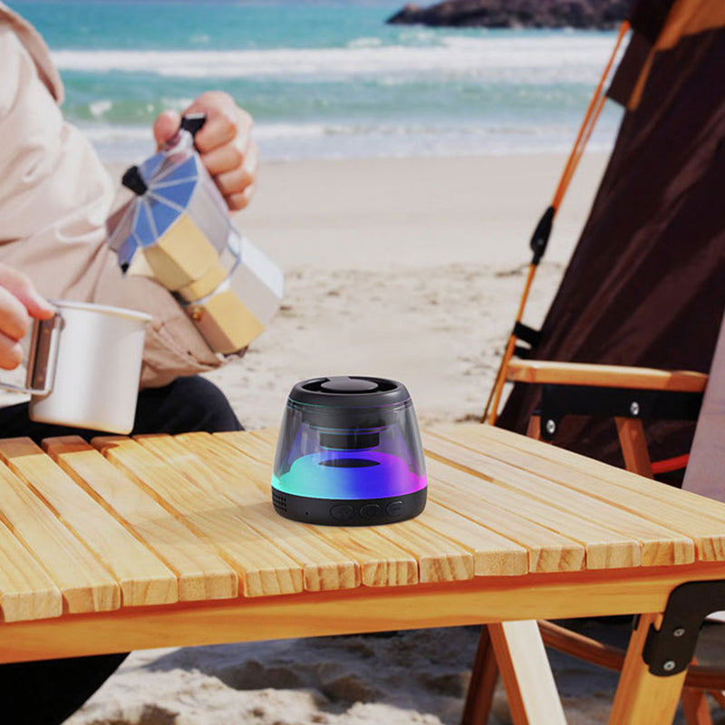 MagniSound™ - Magnetischer Mini-Bluetooth-Lautsprecher mit RGB-Licht