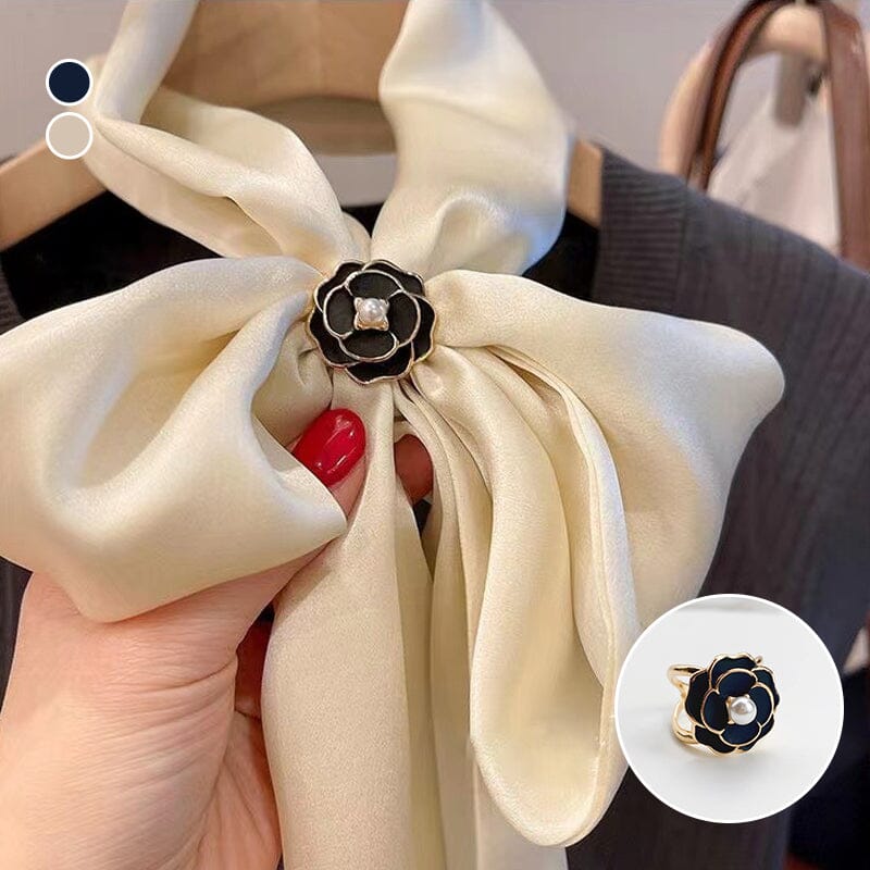 FlowerStrong - Kamelien-Schal-Schnalle