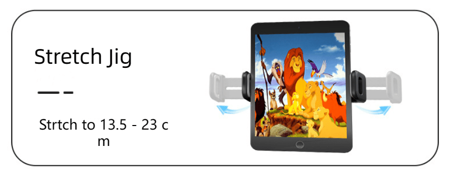 TabLock™ - Kopfstützen Tablet Halterung