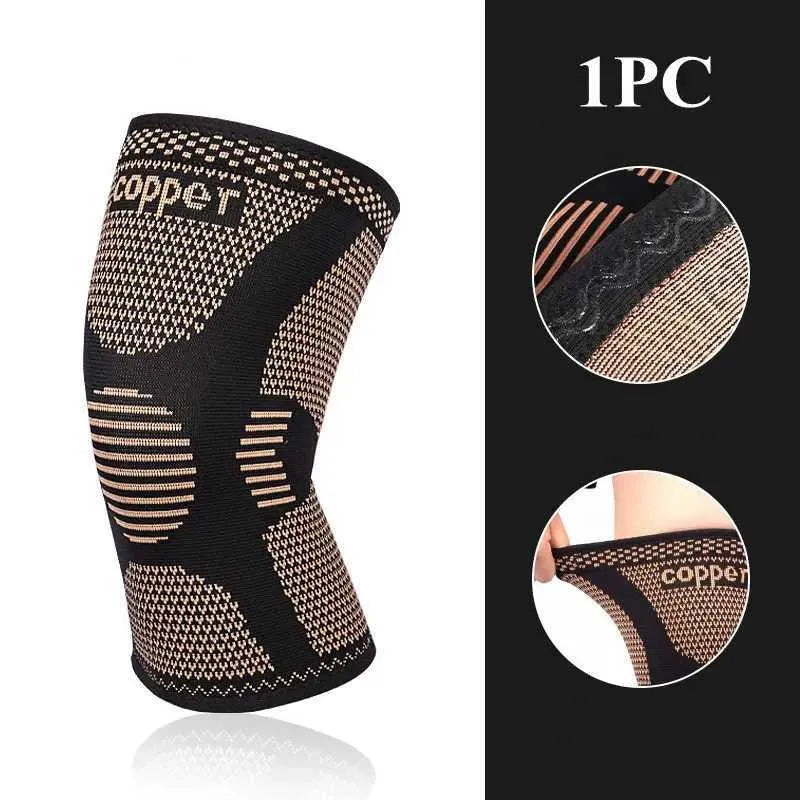 TheraKnee™ Kniebandage | Mit Kupfer-Kompression | Schmerzreduktion & Stabilität | Atmungsaktiv & Alltagsgeeignet
