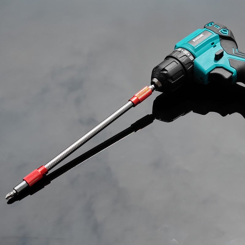 1+1 Gratis | FlexiBit™ Sechskant-Welle Metall Flex Universalerweiterungs-Bit-Halter