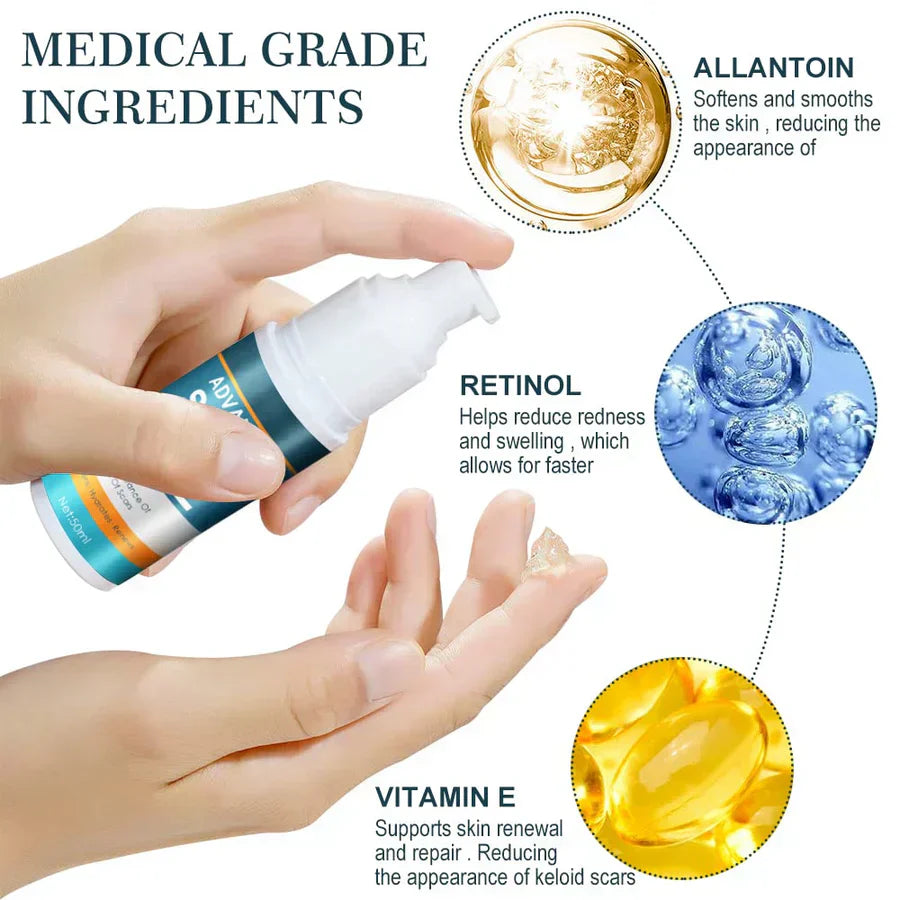 1+1 Gratis | ScarGel™ – Narben sanft glätten für selbstbewusste, strahlende Haut