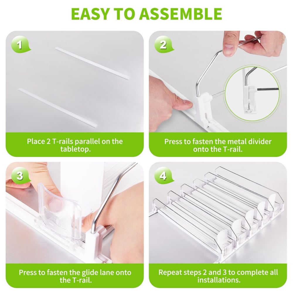 FlowBreeze™ Getränkeorganizer – müheloser Zugriff auf jedes Getränk, jederzeit