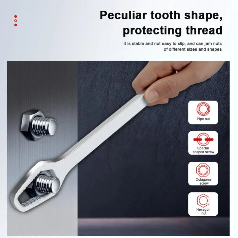 FlexiGrip™ – Meistere jede Reparatur mit einem unschlagbaren Schraubenschlüssel