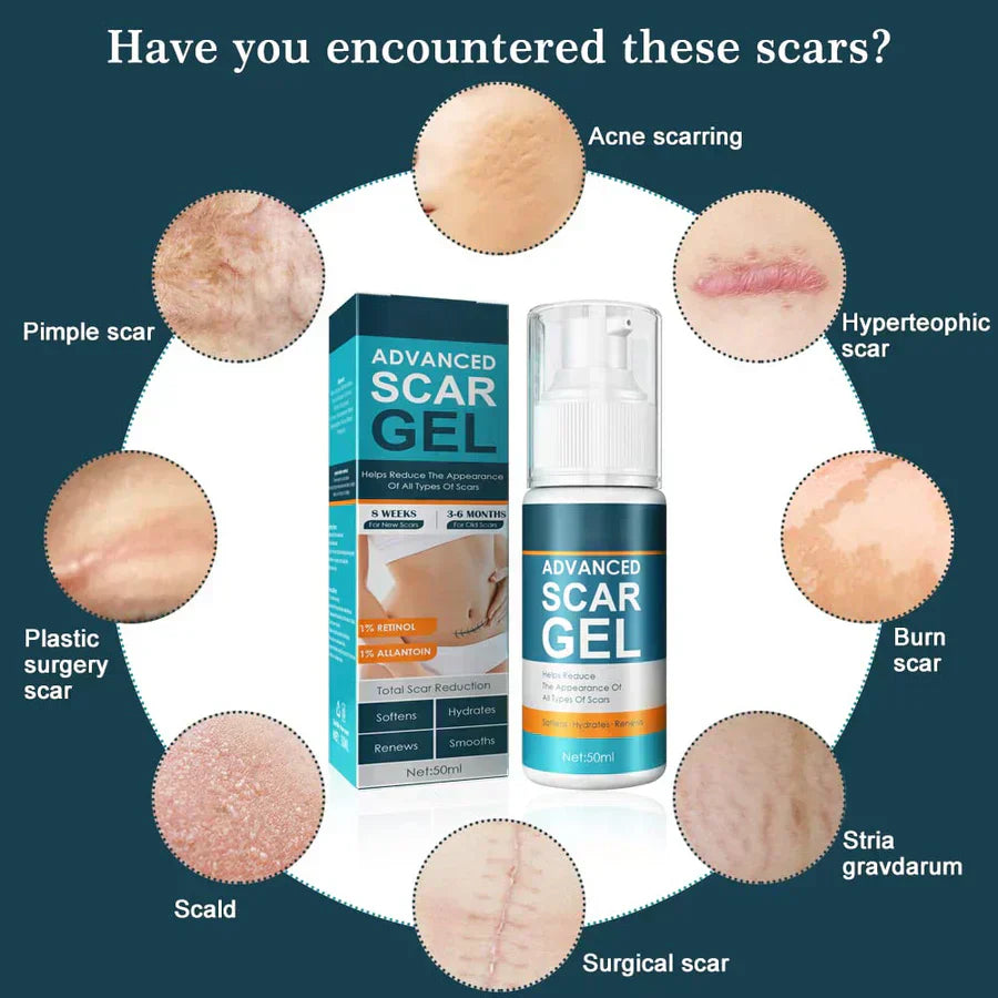 1+1 Gratis | ScarGel™ – Narben sanft glätten für selbstbewusste, strahlende Haut