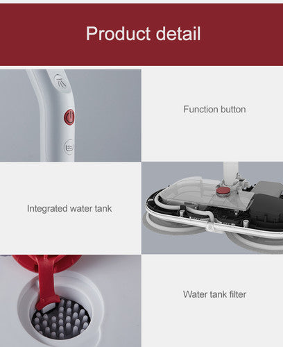 CaudryClean™ Kabelloser Nassreiniger – Die ultimative Lösung für mühelose Bodenreinigung