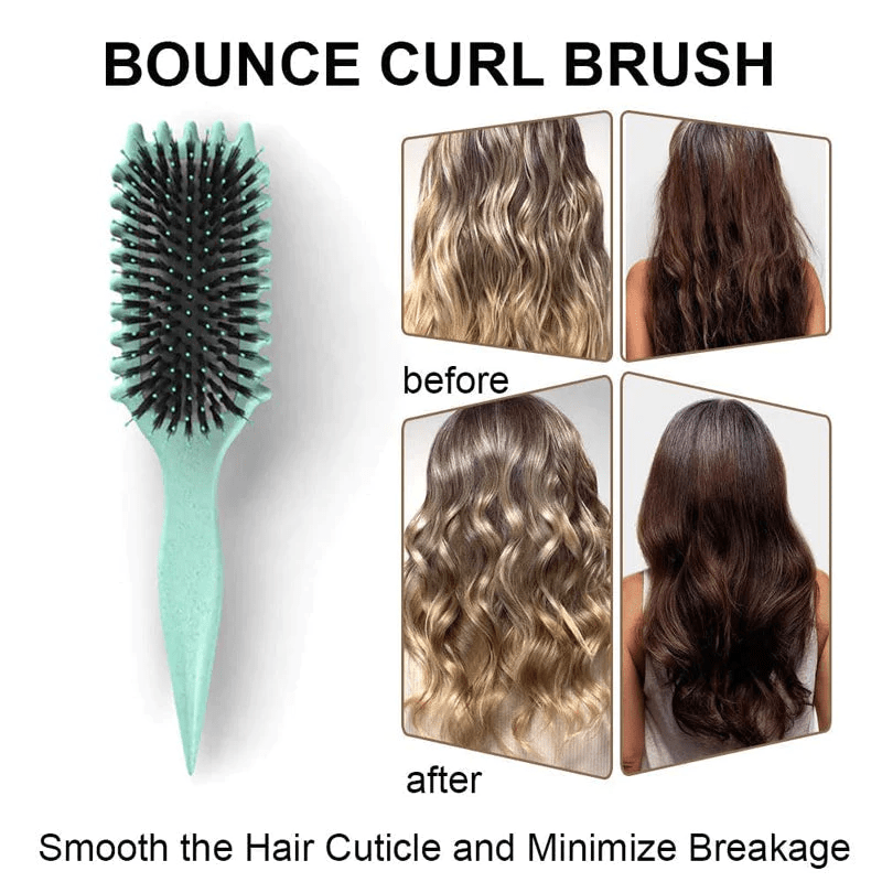 CurvEase™ - Bounce Curl Definierende Stylingbürste (50% RABATT)