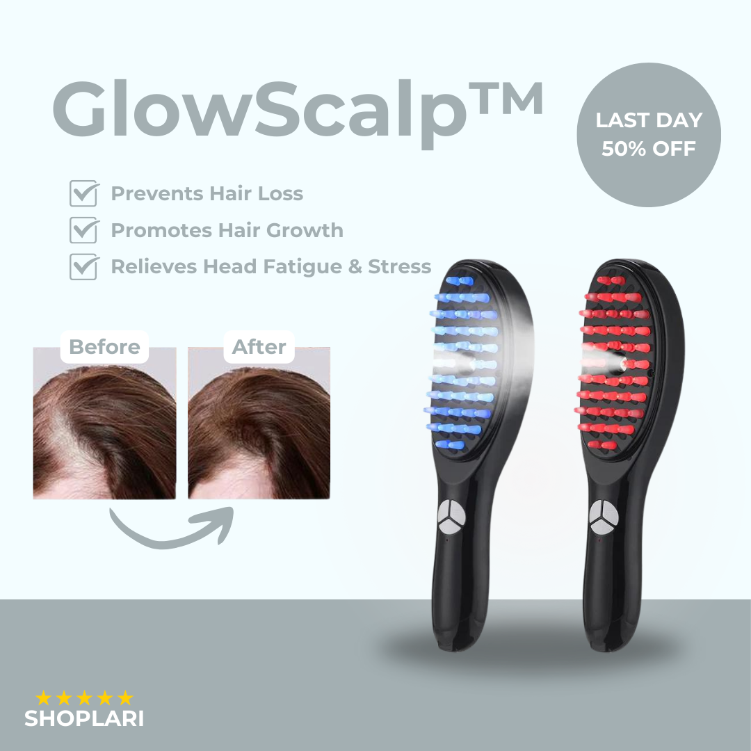GlowScalp™ Kopf-Massagebürste