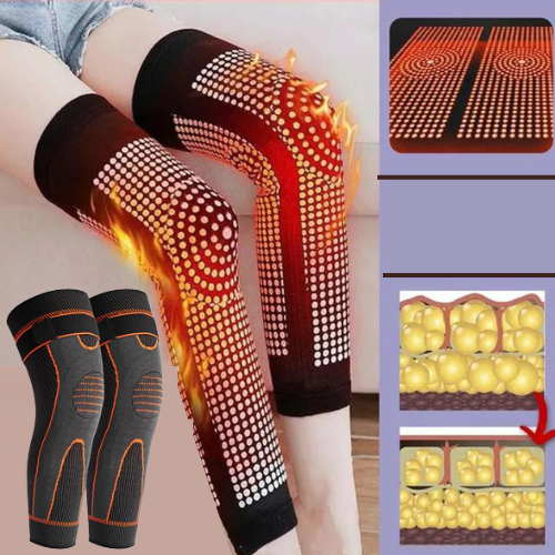 1+1 Gratis | KneeShaper™ Kniebandage | Selbstwärmend mit Tourmalin | Gegen Knieschmerzen & Körperfett | Fördert Blutzirkulation