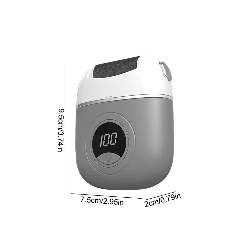 Elektrischer hornhautentferner für glatte Füße