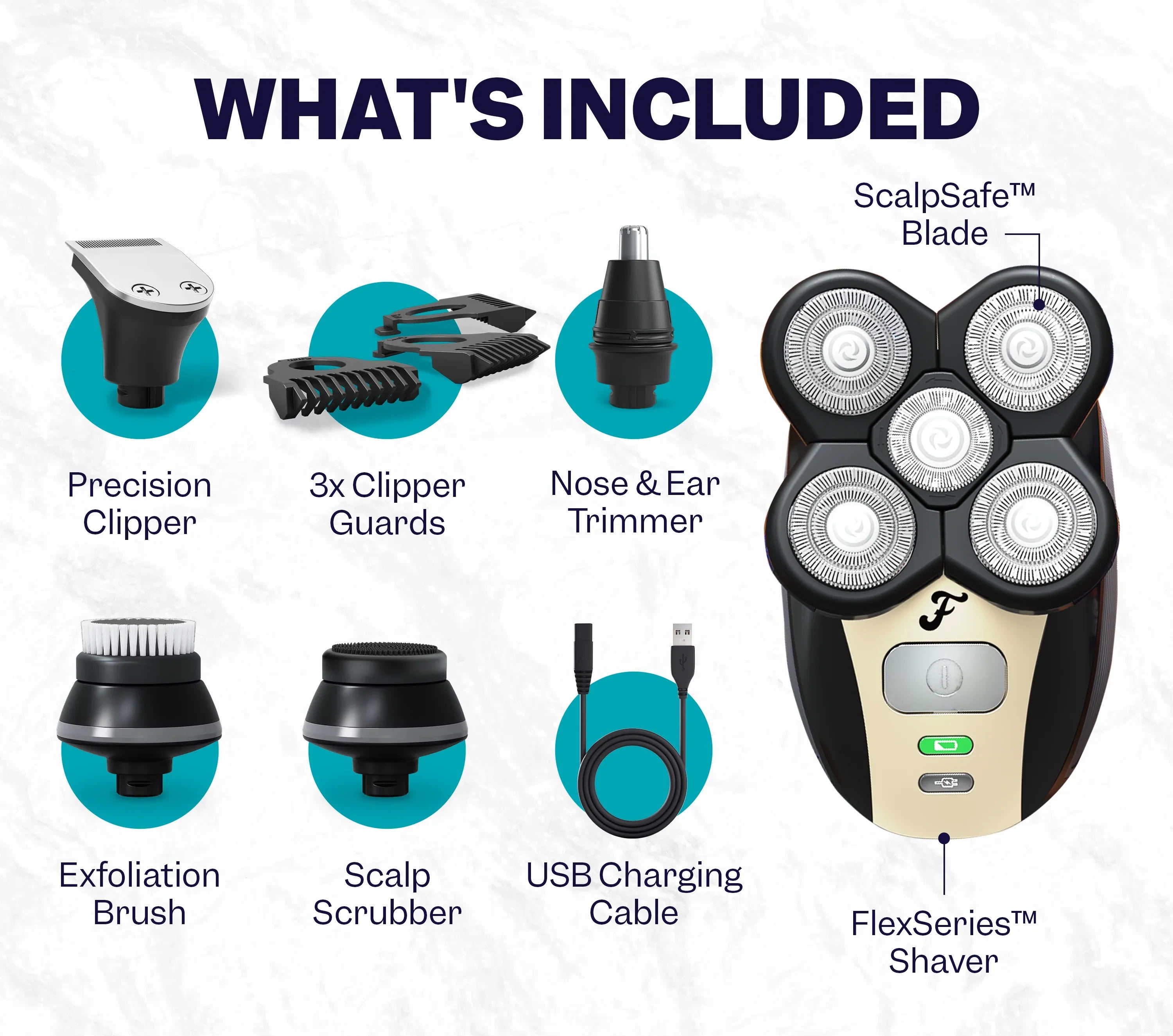 Mühelose Kopfrasur: Der unverzichtbare Rasierer für Glatzenträger