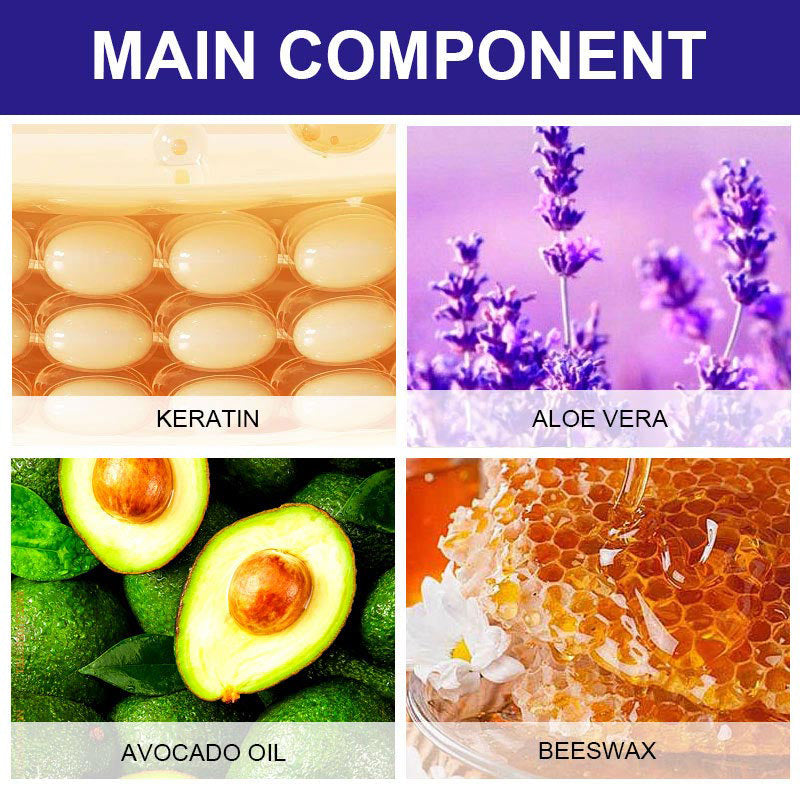 Lilas glänzende Haarkur