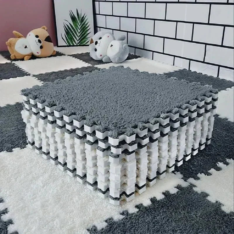 Ultra-weicher Plüsch-Teppich für Ihr Zuhause (30 × 30 cm)