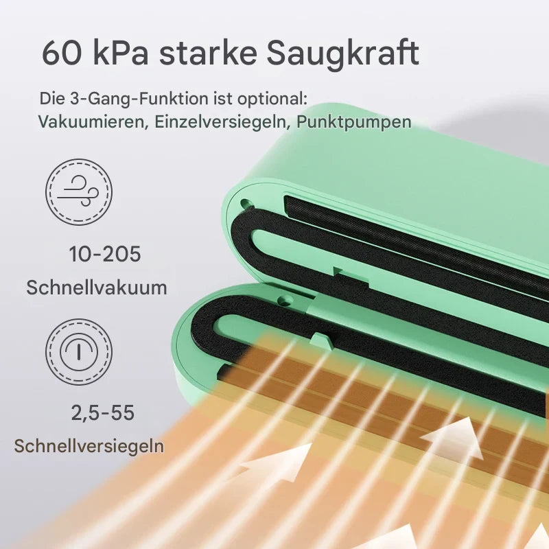 FreshLock™ - Handheld Heim-Vakuumierer