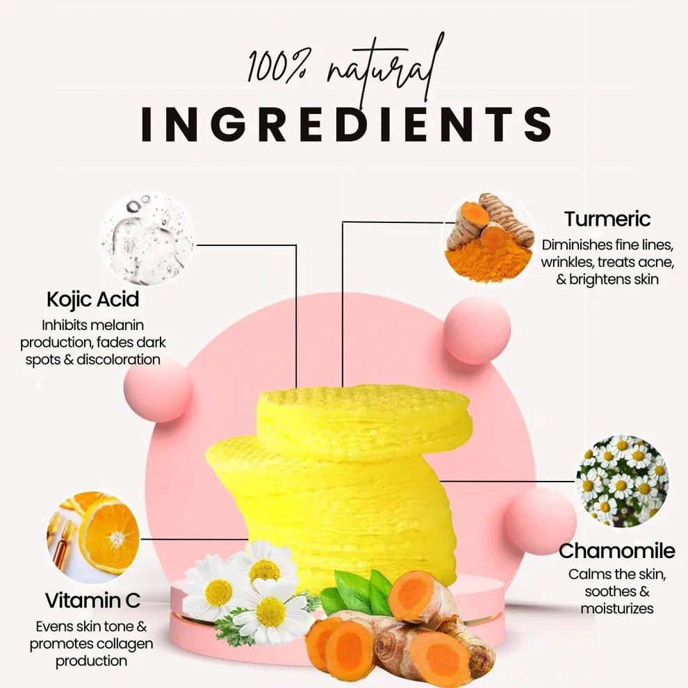 PureGlow™ Kurkuma Pads | Umarmen Sie die natürliche Schönheit Ihrer Haut