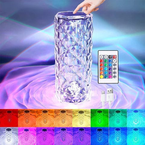 CrystalTouch™ - Magische Kristalllampe mit Touch-Steuerung