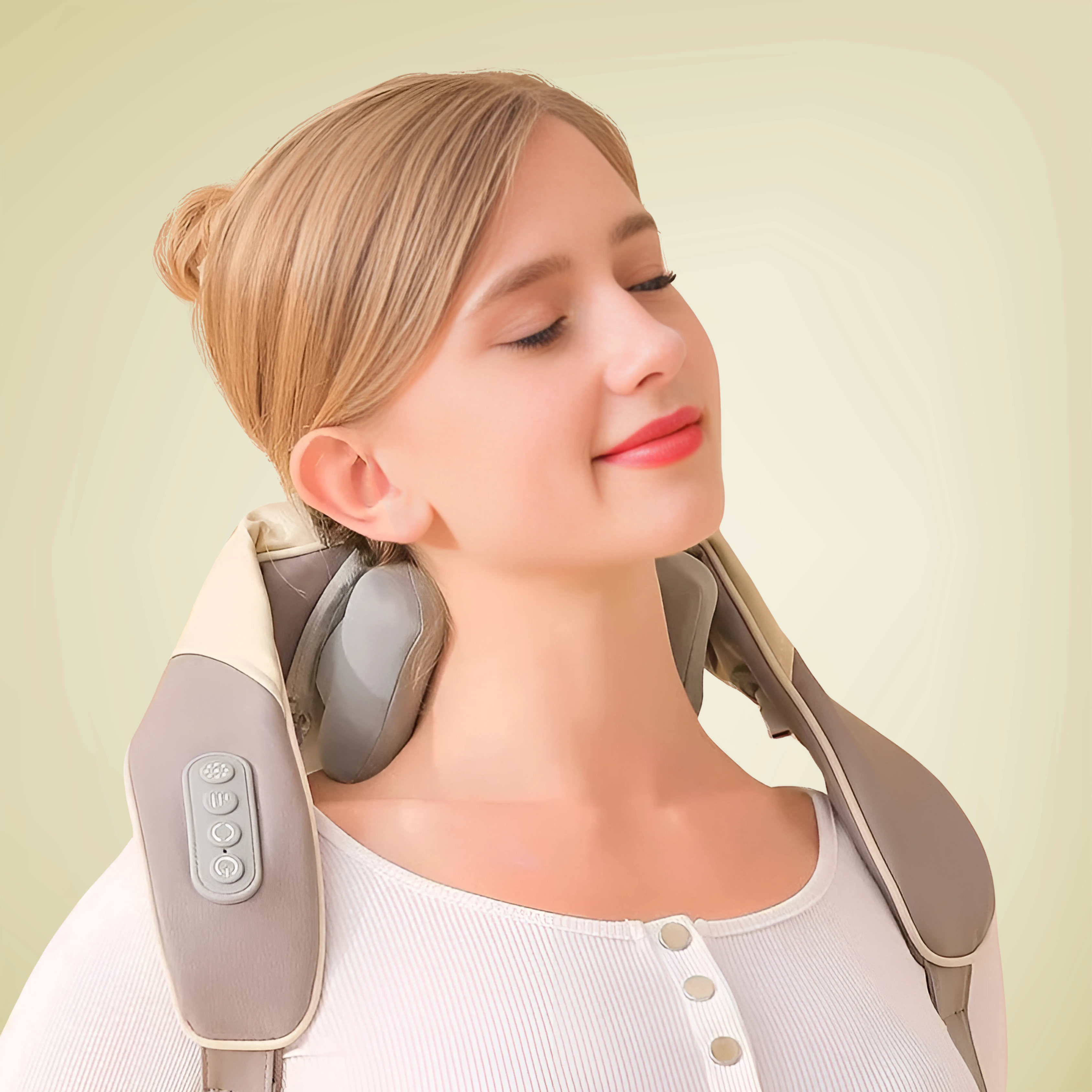 RelaxTherm™ | Tiefengewebs-Wärmemassage für Nacken, Rücken und Schultern