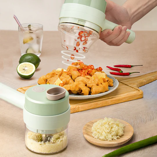 SliceEase™ | Schneiden, würfeln und mixen in Sekundenschnelle!