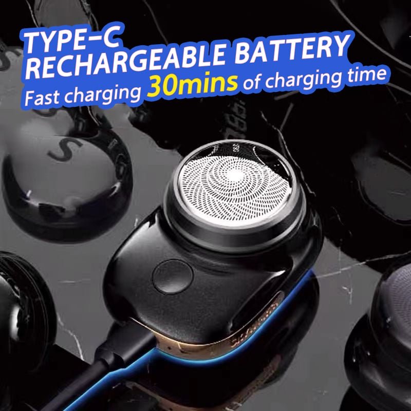 Mini Shaver™️ Eine gründliche Rasur, wo immer Sie sind!