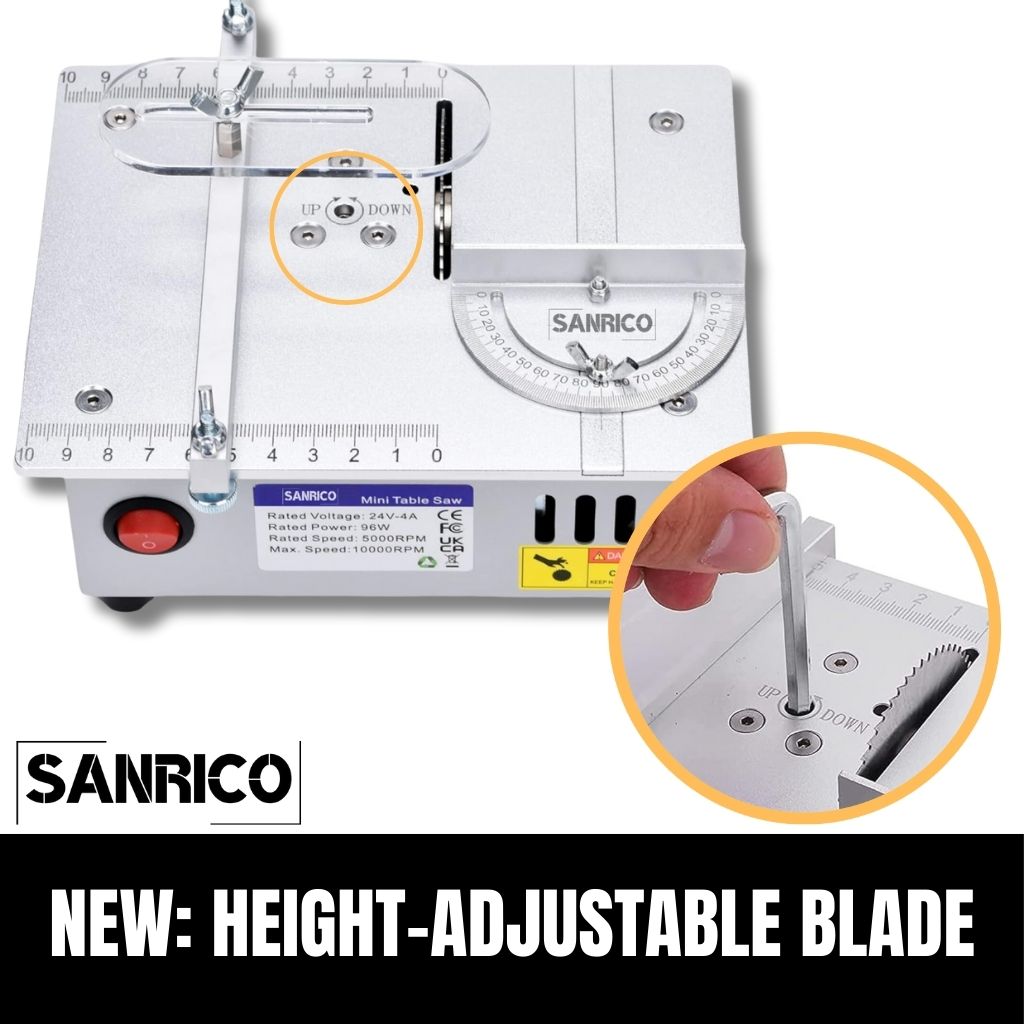 SANRICO MiniCutter Säge Perfekt für DIY-Projekte