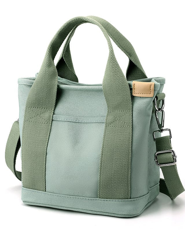 Mira – Stylische Canvas-Tasche mit Fächern